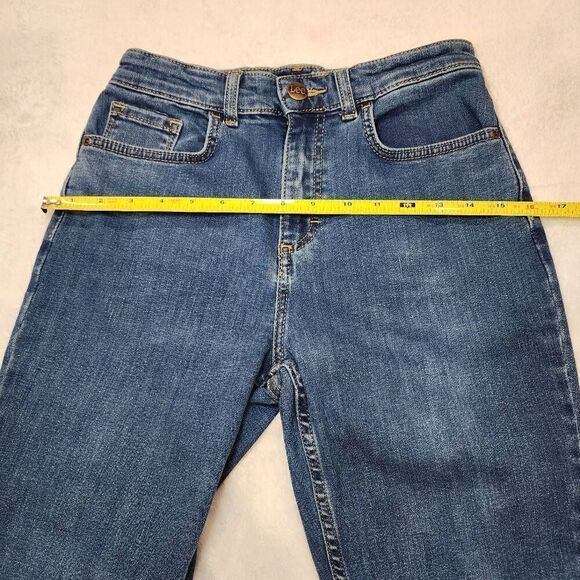 Lee Jeans Womens 6M Blue Heritage Regular Fit Skinny High Rise Stretch - Picture 11 of 16